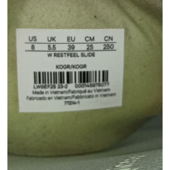 LULULEMON: Green Restfeel Slide, Women's Size 8 - Picture 6 of 6